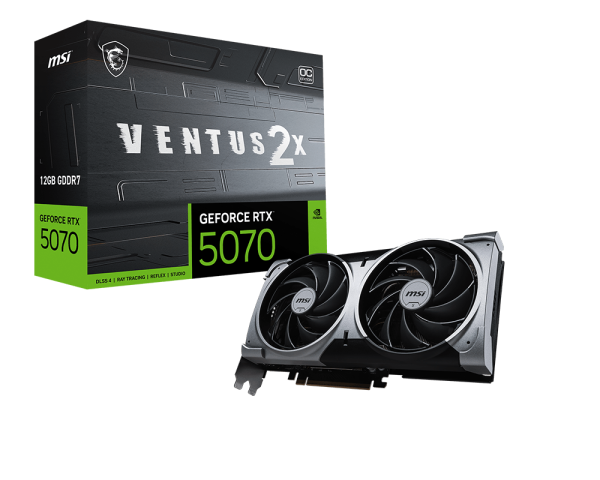 GeForce RTX™ 5070 12G VENTUS 2X OC