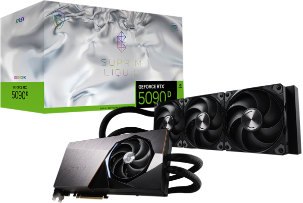 GeForce RTX™ 5090 D 32G SUPRIM LIQUID SOC