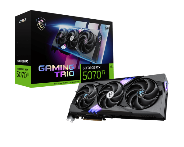 GeForce RTX™ 5070 Ti 16G GAMING TRIO OC PLUS