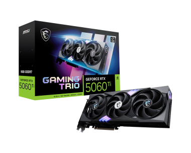 【極美品】保証書付 MSI RTX5060Ti 16GB MSI GeForce RTX™ 5060 Ti 8G GAMING TRIO
