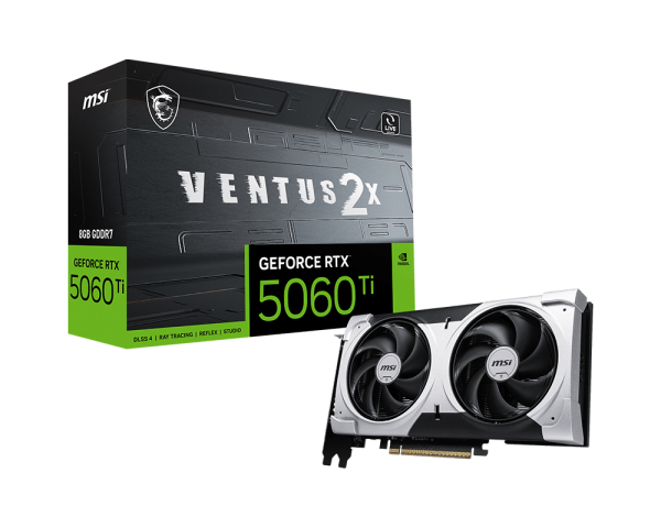 GeForce RTX™ 5060 Ti 8G VENTUS 2X PLUS
