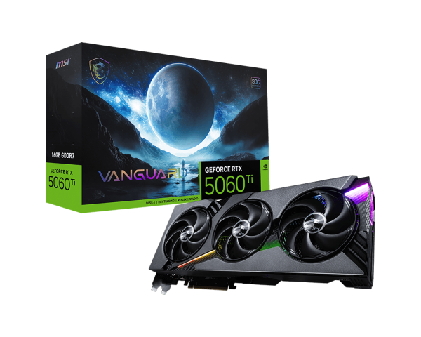 GeForce RTX™ 5060 Ti 16G VANGUARD SOC
