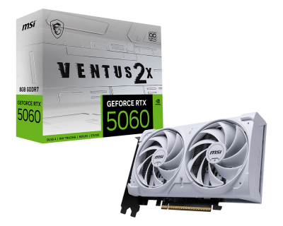 グラフィックボード・グラボ・ビデオカード MSI GeForce RTX 5060 VENTUS 2X MSI GeForce RTX 5060 Ti 16G VENTUS 2X OC PLUS グラフィック