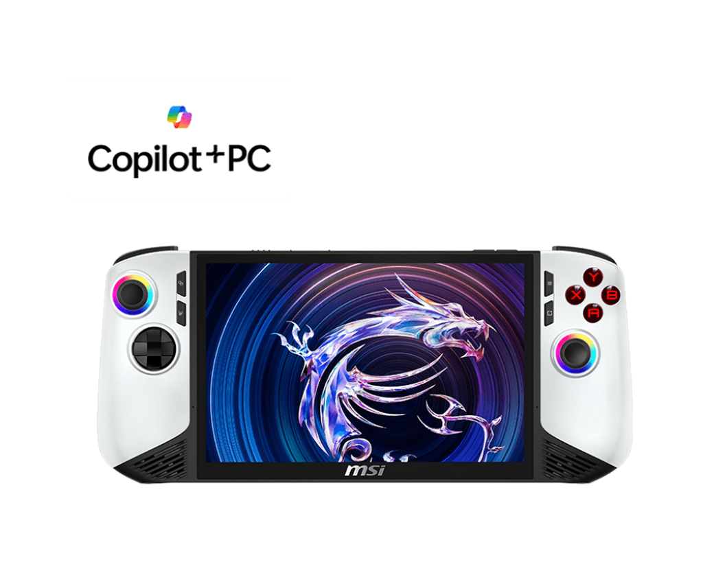 MSI ポータブルゲーミングPC Claw 8 AI+ Polar Tempest Edition A2VM