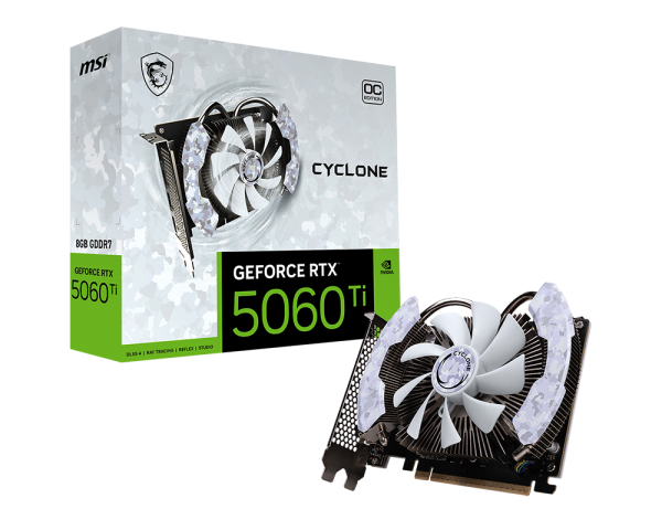 GeForce RTX™ 5060 Ti 8G CYCLONE OC