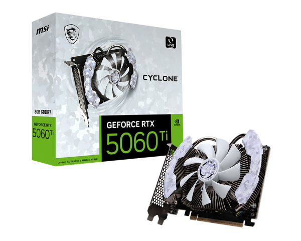 GeForce RTX™ 5060 Ti 8G CYCLONE