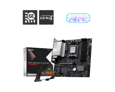 PRO B840M-P WIFI6E | PRO Series Motherboards｜Best Motherboard for