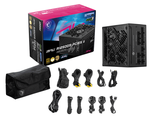 電源ユニット MSI MPG A1250GS PCIE5 1250W MPG A1250GS PCIE5 | Power Supply｜MSI