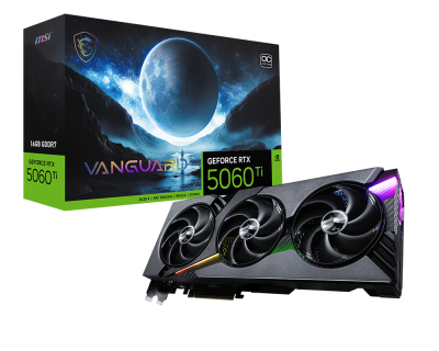 GeForce RTX™ 5060 Ti 16G VANGUARD OC