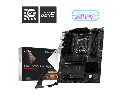 PRO B850-S | PRO Series Motherboards｜Best Motherboard for AI PC｜MSI