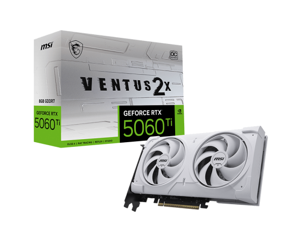 【新品未使用】GEFORCE RTX 5060 Ti VENTUS 2X OC MSI GeForce RTX 5060 Ti 16G Ventus 2X OC Plus Graphics Card