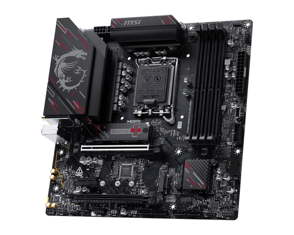 【新品未開封】MSI B760M GAMING PLUS WIFI DDR4 B760M GAMING PLUS WIFI DDR4 II - Intel 14th/13th/12th Gen