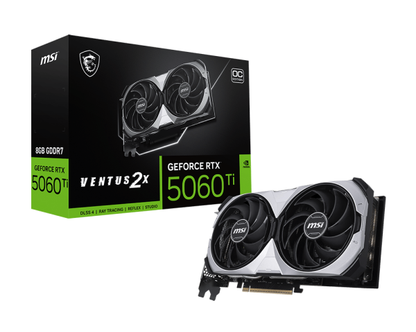 GeForce RTX™ 5060 Ti 8G VENTUS 2X OC CLASSIC