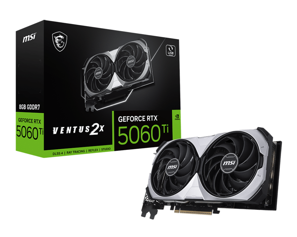 MSI GeForce RTX™ 5060 Ti 8G VENTUS 2X CLASSIC