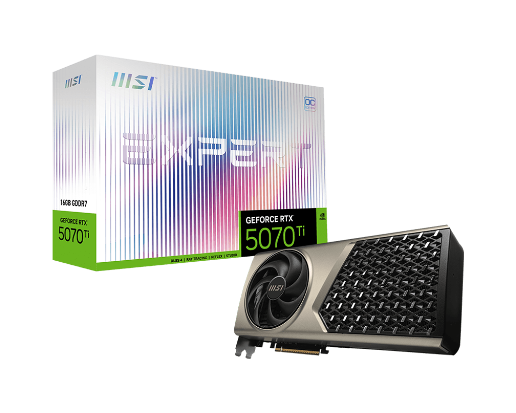 [動作確認のみ] MSI GeForce RTX 5070 Ti 16GB MSI GeForce RTX™ 5070 Ti 16G EXPERT OC