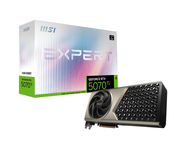 【保証有】MSI GeForce RTX 5070 Ti 16G MSI GeForce RTX™ 5070 Ti 16G EXPERT