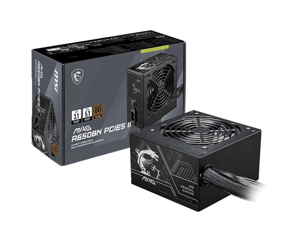 MAG A650BN PCIE5 II | Power Supply｜MSI