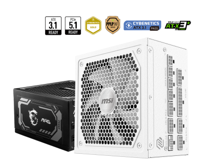 MSI MAG R1000GL PCIe5 1000W 電源ユニット Amazon.com: MSI MAG A1000GL PCIE 5 Gaming Power Supply - ATX