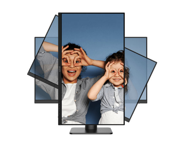 MSI PCモニター PRO MP273UP E6 27型 4k MSI、テレワークにも適した27型4K液晶ディスプレイ「PRO MP273UP E6