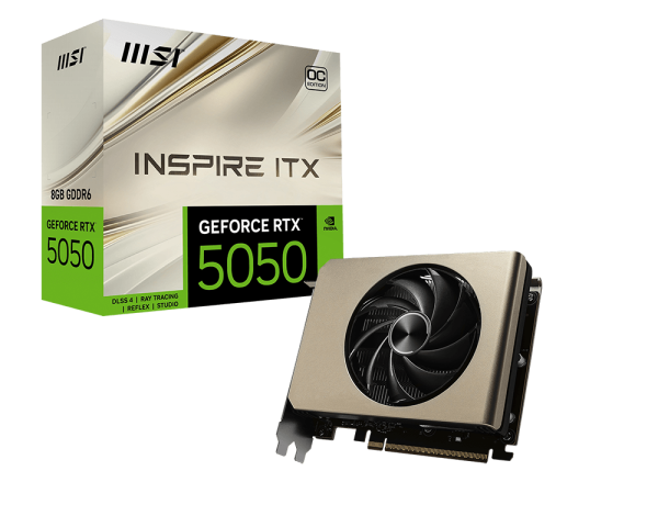GeForce RTX™ 5050 8G INSPIRE ITX OC