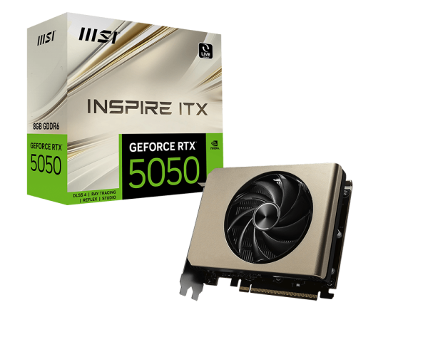 GeForce RTX™ 5050 8G INSPIRE ITX