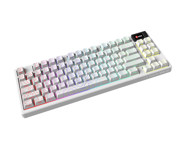 FORGE GK600 TKL WIRELESS TOPO WHITE