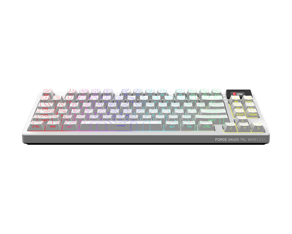 FORGE GK600 TKL WIRELESS TOPO WHITE