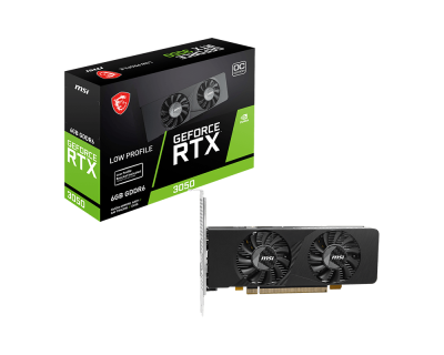 MSI GeForce RTX™ 3050 LP E 6G OC