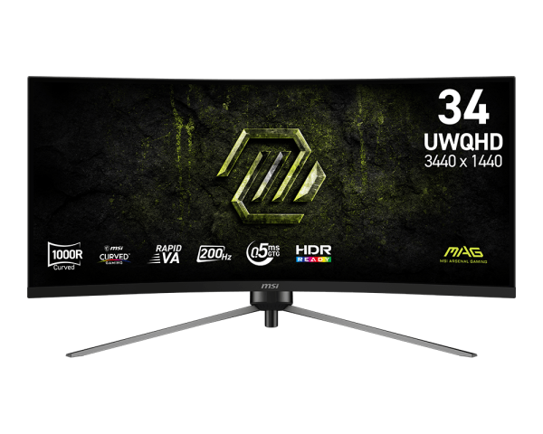 MAG 345CQRF E20 | 34 Inch Gaming Monitor | MSI Global