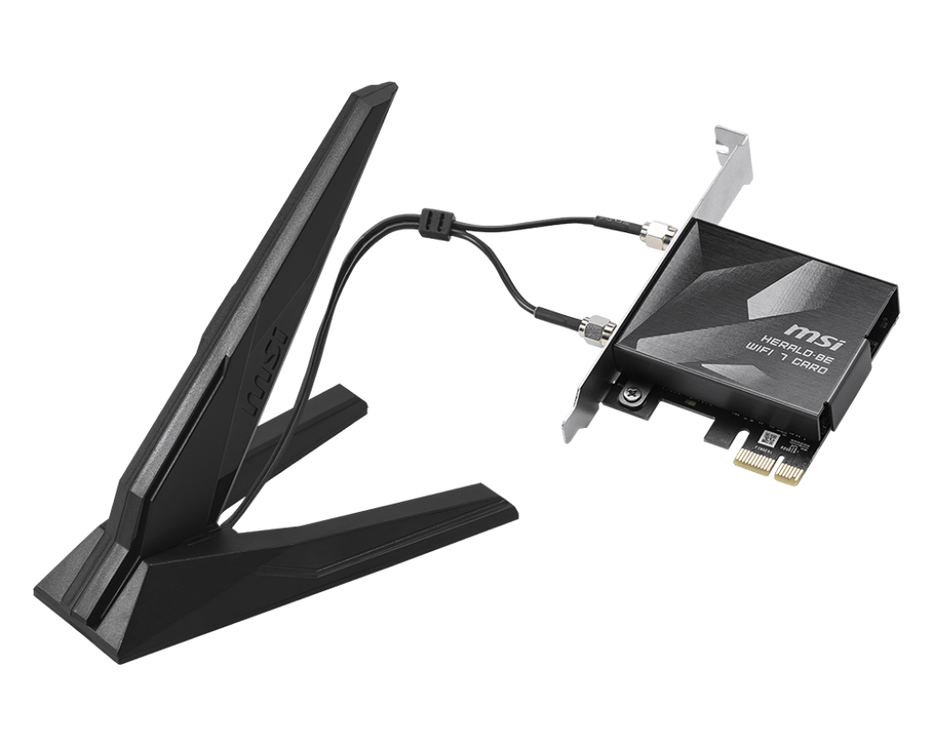 MSI HERALD BE9400 WiFi 7 PCIe Card