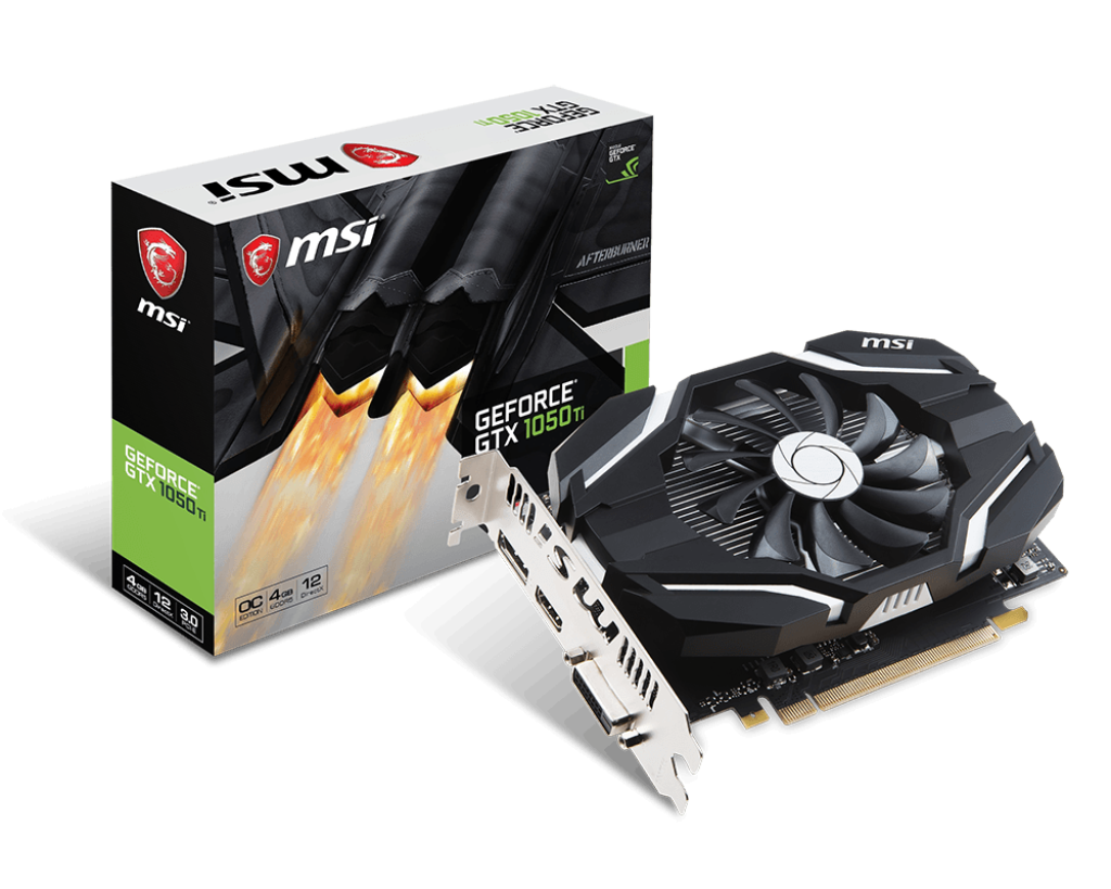 Specification GeForce GTX 1050 Ti 4G OCV1 | MSI Global - The Leading Brand  in High-end Gaming u0026 Professional Creation