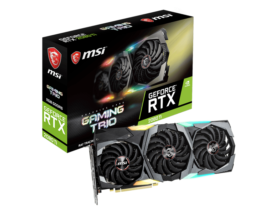 Specification GeForce RTX 2080 Ti GAMING X TRIO