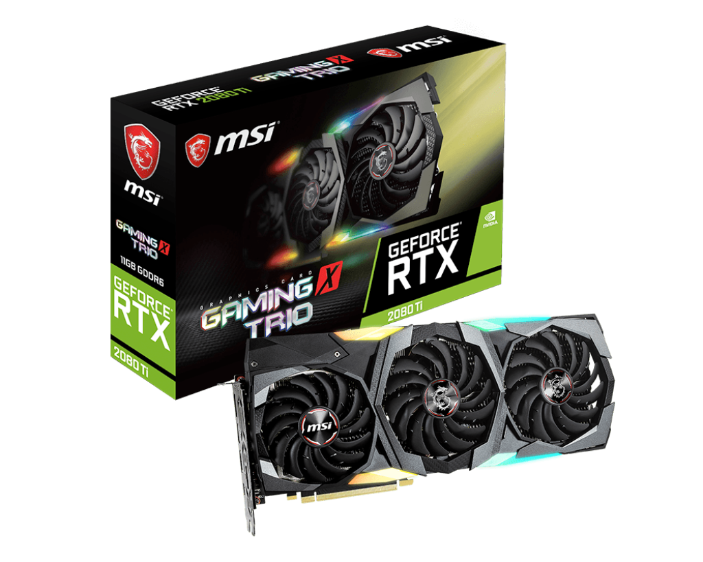 【美品】MSI Geforce RTX 2080Ti Gaming X TRIO