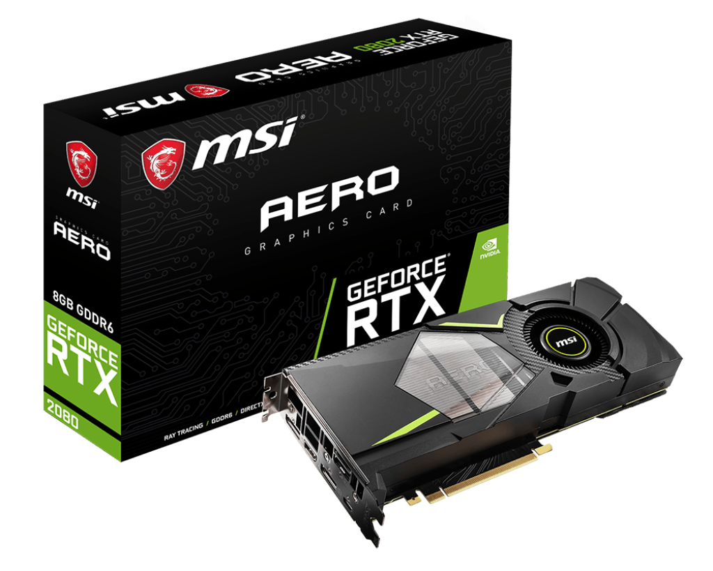 Specification GeForce RTX 2080 AERO 8G | MSI Canada