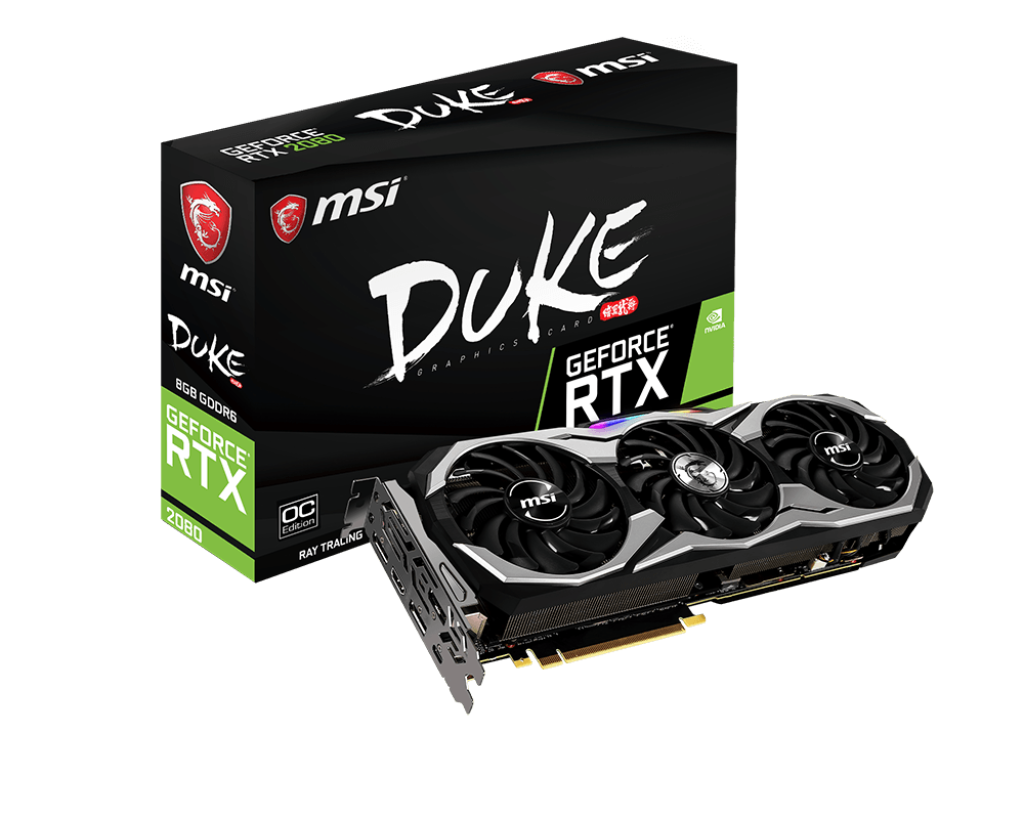 Specification GeForce RTX 2080 DUKE 8G OC | Global - The Leading Brand in High-end Gaming & Professional Creation