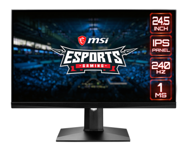 msi Optix MAG251RX [24.5インチ] 240hz美品 MSI ゲーミングモニター Optix MAG251RX
