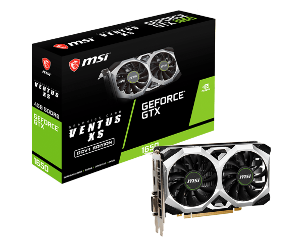 MSI GeForce GTX 1650 D6 VENTUS XS