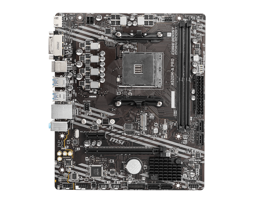 最大90％オフ！ <br>MSI マザーボード A520M-A PRO MicroATX Socket AM4