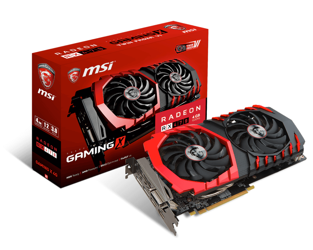 Specification Radeon RX 470 GAMING X 4G | MSI Canada
