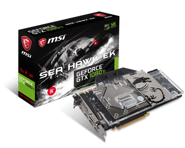 Overview Geforce Gtx 1080 Ti Sea Hawk Ek X Msi Usa