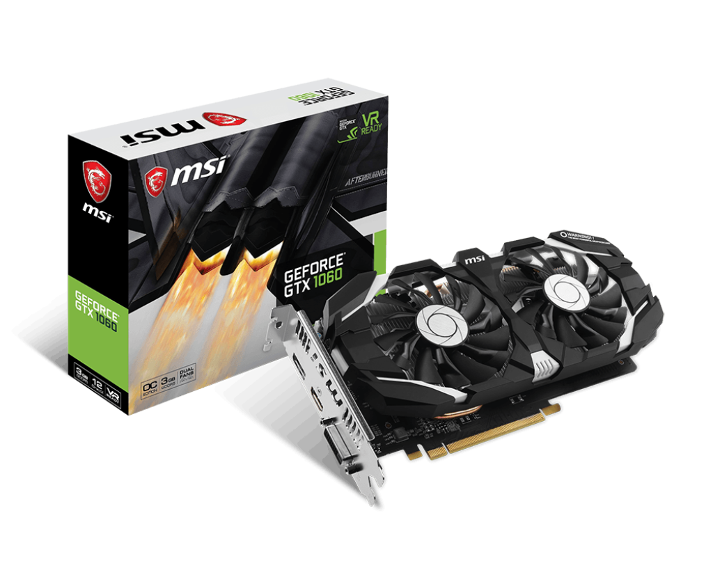 Specification GeForce GTX 1060 3GT OC | MSI Global - The Leading Brand in  High-end Gaming  Professional Creation