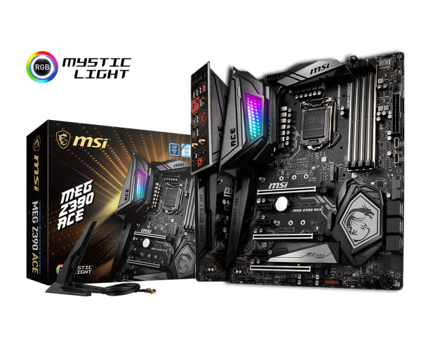 Meg Z390 Ace Motherboard The World Leader In Motherboard Design エムエスアイコンピュータージャパン
