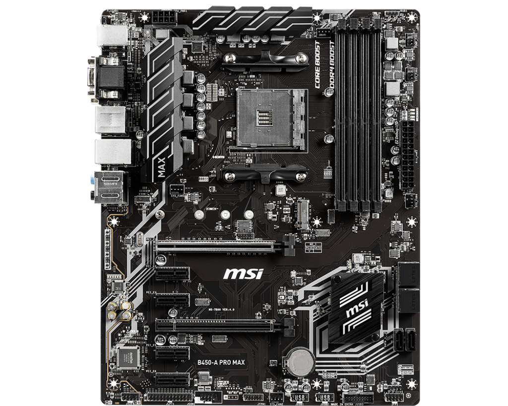 B450 A PRO MAX Motherboard MSI Global