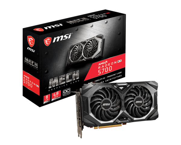 値下げ中】MSI Radeon RX5700 【未使用品】 - PCパーツ