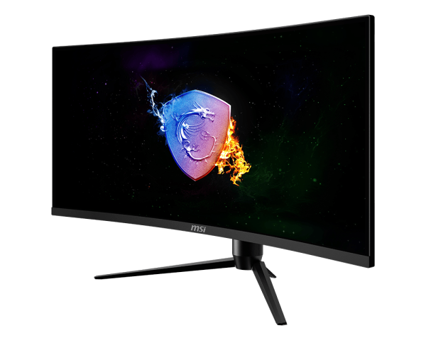 MSI Optix MAG342CQRV 34 Inch Curved Gaming Monitor - 21 : 9 UWQHD (3440 x  1440), 1ms Response Time, 1500R, VA Panel, 100Hz, Night Vison - AMD  adaptive Sync, Mystic Light RGB