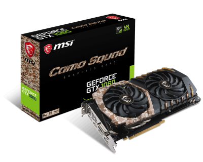 GeForce GTX 1060 Camo Squad 6G