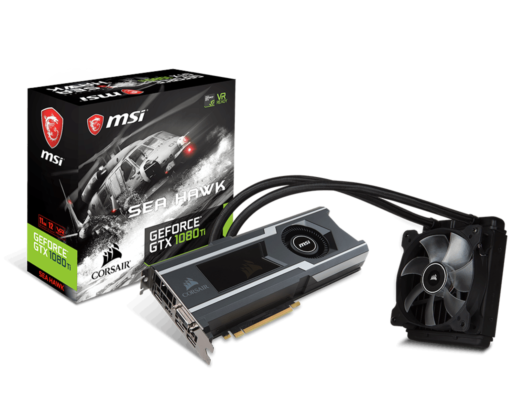 Specification GeForce GTX 1080 Ti SEA HAWK X | MSI - The Leading Brand in High-end Gaming & Professional Creation