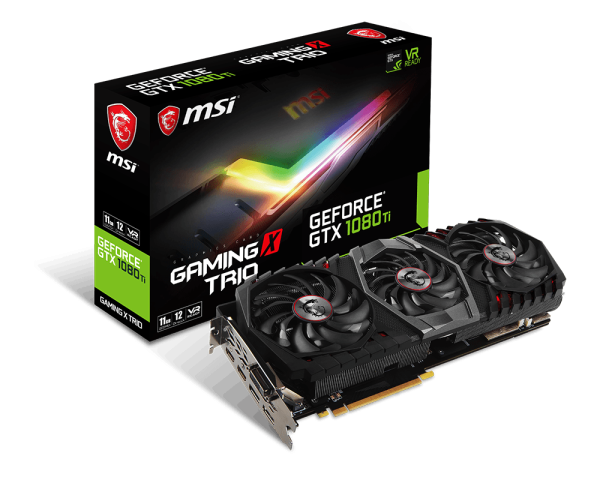 MSI GeForce GTX 1080 Ti GAMING X TRIO