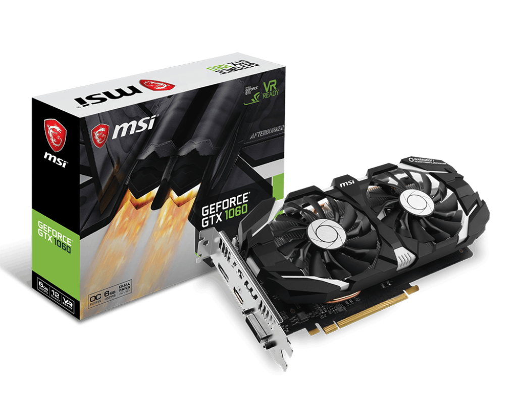 Specification GeForce GTX 1060 6GT OCV2 | MSI Global - The Leading