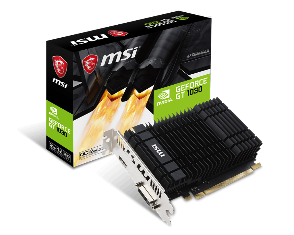 Overview GeForce GT 1030 2GH OC | MSI 